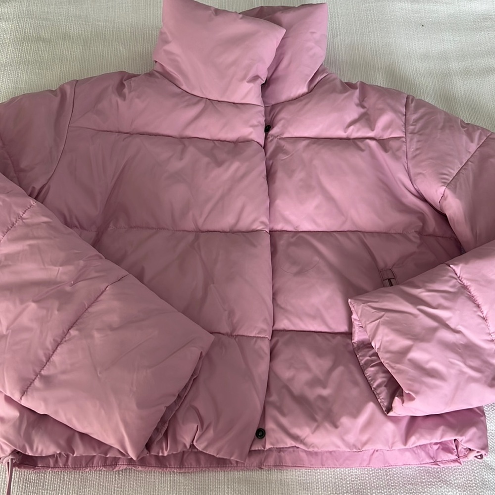ALO Yoga Pink Puffer Jacket